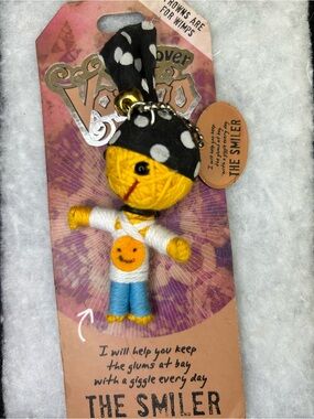 Watchover Voodoo “The Smiler” Doll Keychain / Bag Charm (c. 2005–2010)